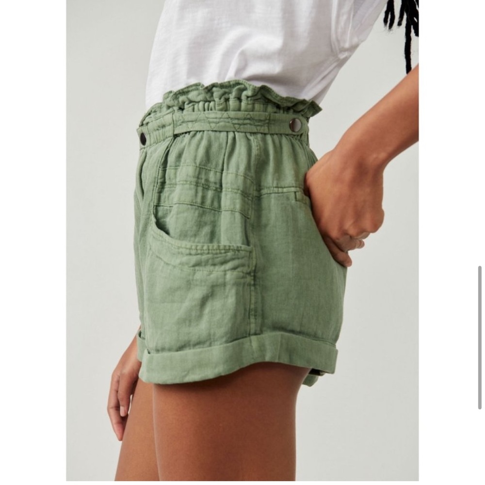 free people topanga cuff shorts - Picture 6 of 6